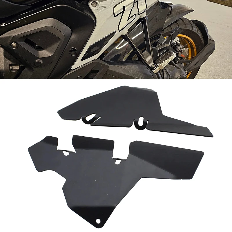 

For BMW R1300GS Passenger Splash Guard R 1300 GS R1300 GS 2023 2024 2025 Rear Seat Foot Pedal Mudguard Fender Recess Cover