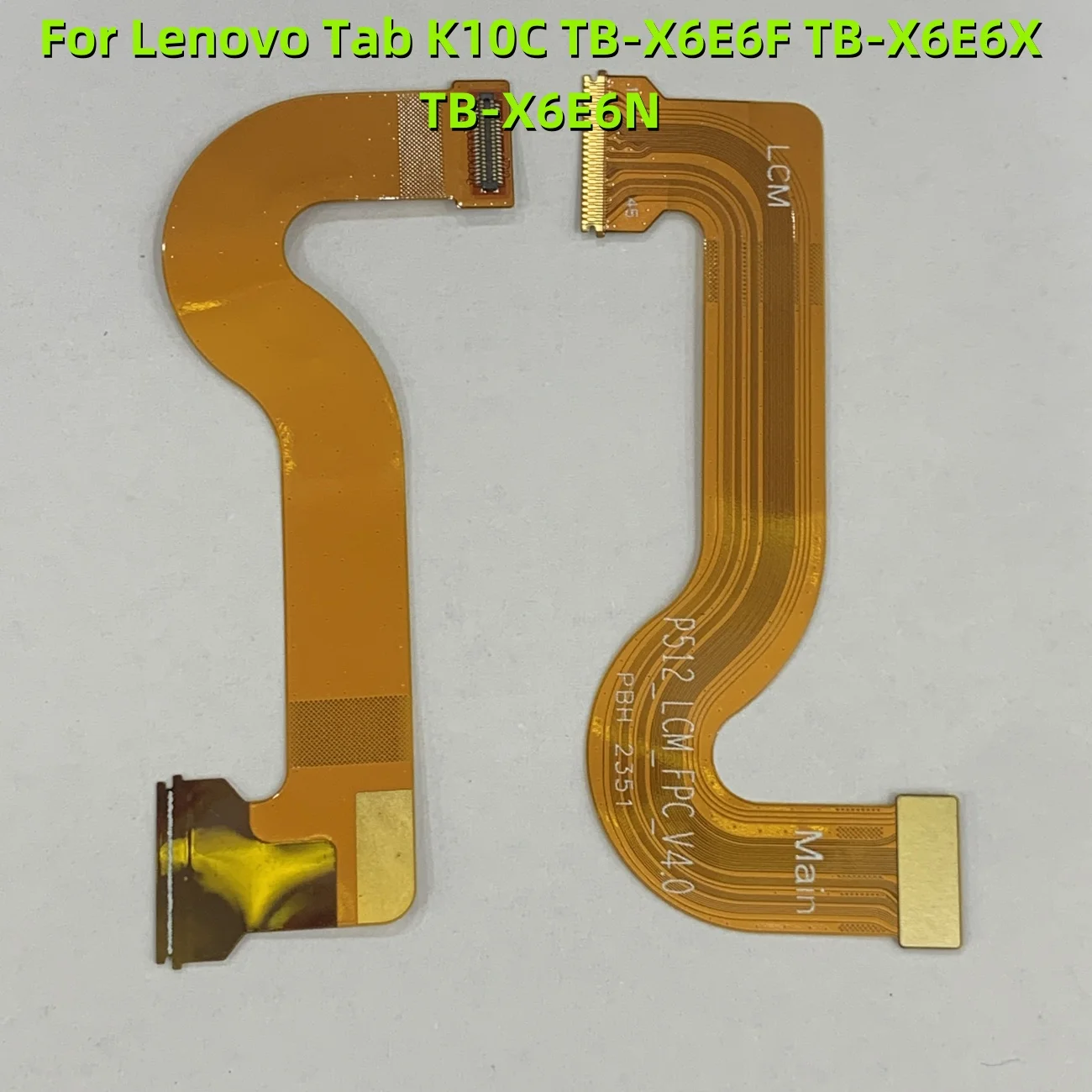 

Гибкий кабель для Lenovo Tab K10C TB-X6E6F TB-X6E6X TB-X6E6N ЖК-дисплей, подключение гибкого кабеля, замена ленты