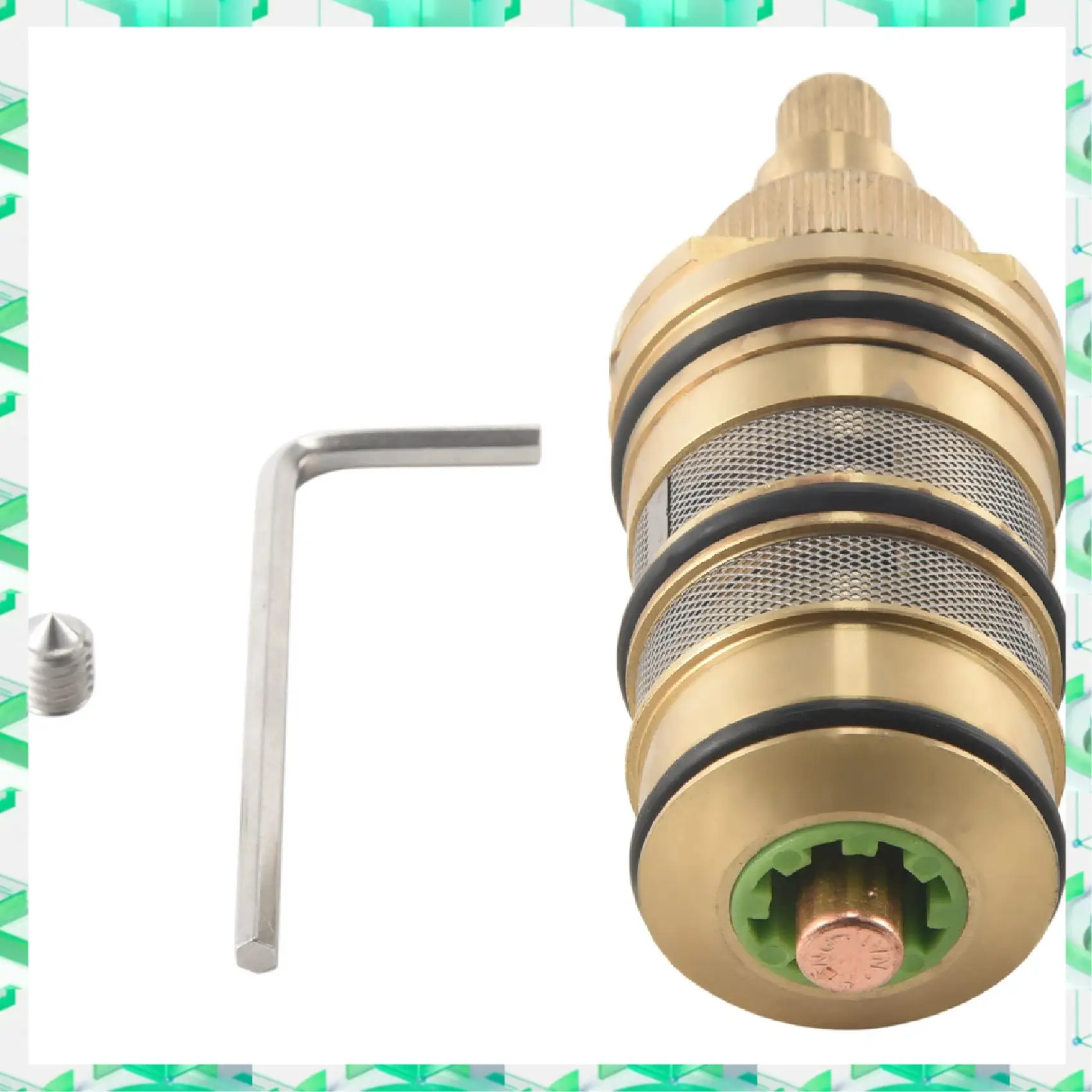 

FIZP латунный термостатический картридж для душа и ручка для смесительного клапана, смеситель для душа, смеситель для душа, картридж для смесительного клапана для душа