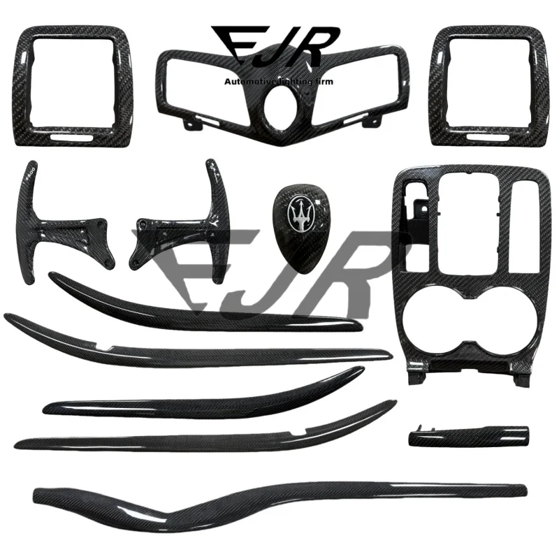 

Carbon fiber interior air conditioning vents are used in For Maserati GranTurismo M145 GTS GranTurismo MC from 2008 to 2020