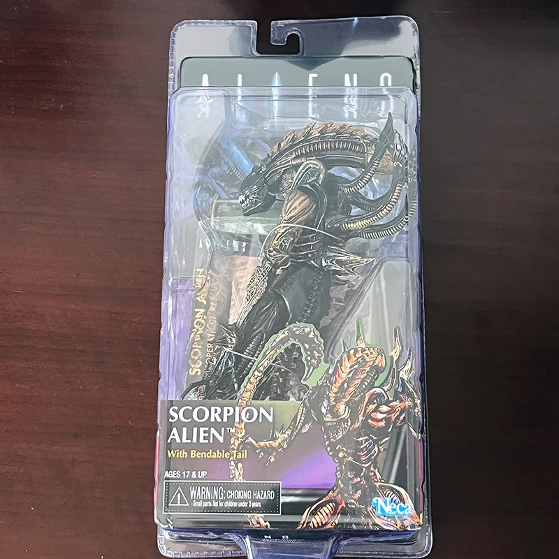 NECA Scorpion Snake Alien Figure Aliens VS Predator 13th Lineup Sgt Apone Snake Action Figures Toy Christmas Birthday Gifts