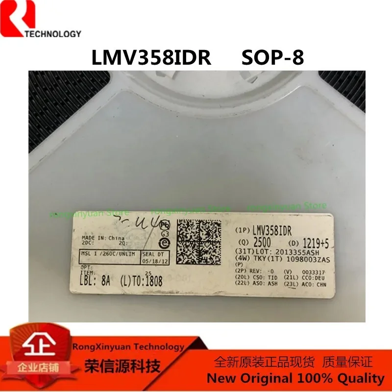 20 Stücke LMV358IDR MV358I SOP-8 LMV358I LMV358 Niederspannung Rail-to-Rail-Ausgang Operationsverstärker Original Neue 100% qualität