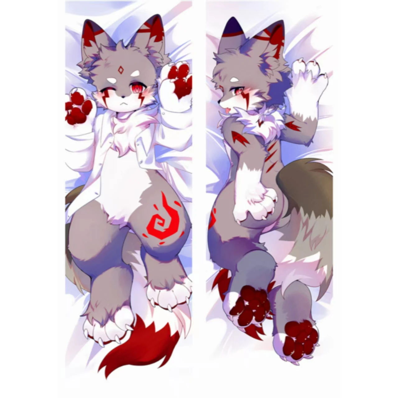 

Anime Girl Body Pillow Furry Custom Soft skin Cute Kawaii Hot Girl Hugging Body Pillowcase Cover 18Adult Dakimakura Cosplay