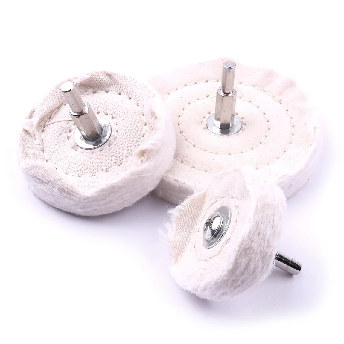 1Pc ขัด Mop เส้นผ่าศูนย์กลางล้อ50/75/100Mm สำหรับโลหะเซรามิคแก้วเครื่องประดับเครื่องบดเครื่องมือ