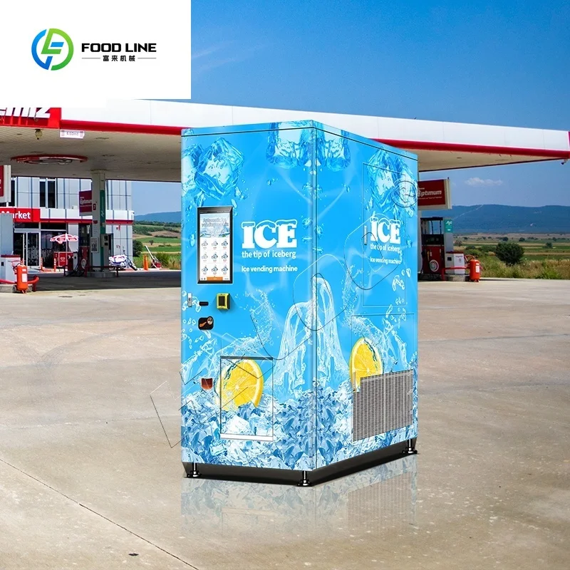آلة بيع الثلج على الشاشة الموردة لآلة بيع الثلج الأمثل لصنع آلة بيع الثلج ATM