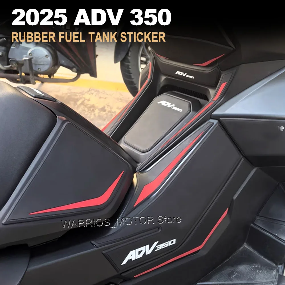 

ADV 350 For Honda ADV 350 2025 Motorcycle Accessories Rubber Tank Pad Stickers Kits Decals Motorcycle Accesories