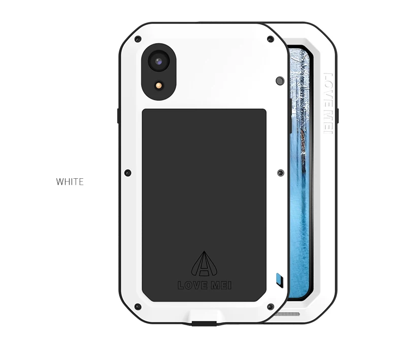 Imagem -04 - Mei-caixa de Metal de Alumínio para Iphone xr Armadura Poderosa à Prova de Choque Impermeável para a Vida ao ar Livre 2023 Amor