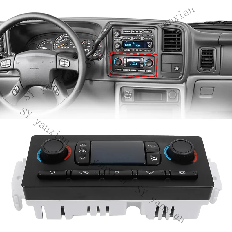 SY+ 1pcAC Heater Climate HVAC Control Module 599-211XD For Chevy GMC Improved Design