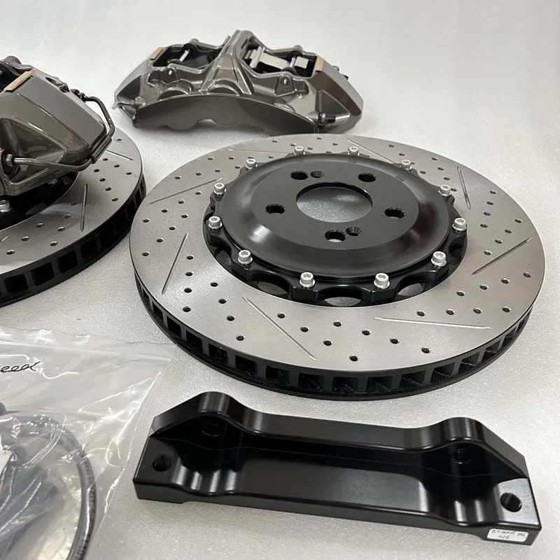 Jekit Racing Brake Caliper 355x32mm Disc Set For Toyota Hilux Revo Model 2020 New Condition PCD 6 Holes For Land Cruiser 200