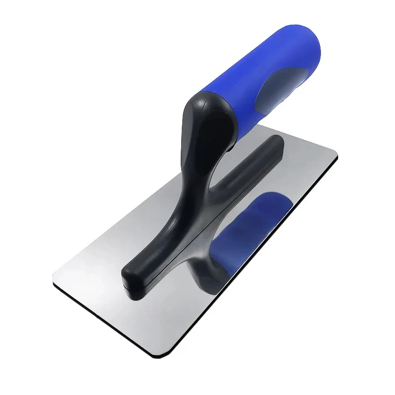 high-quality-carbon-steel-concrete-trowel-with-rubber-handle-industrial-plastering-tool