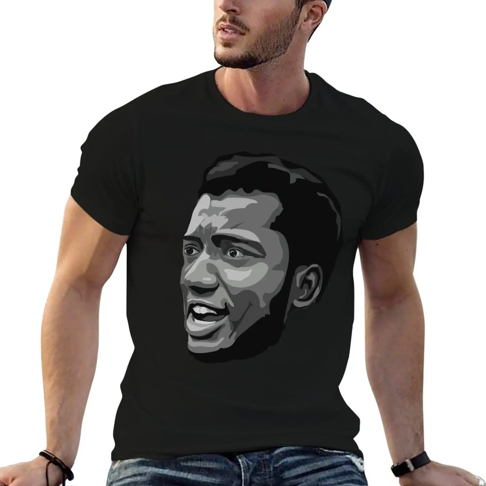 

100% shirt Fred man cotton high T-Shirt t quality Hampton t shirts man cotton