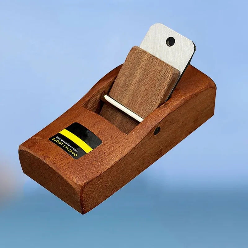 

DIY Redwood Planer Mini Handmade Carpenter Manual Mini and Convenient Wood Block Plane Hand Slicer for Woodcraft Projects