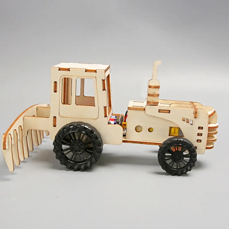 Tecnología DIY, modelo de máquina agrícola de pequeña producción, modelo de ensamblaje manual, Material Experimental científico