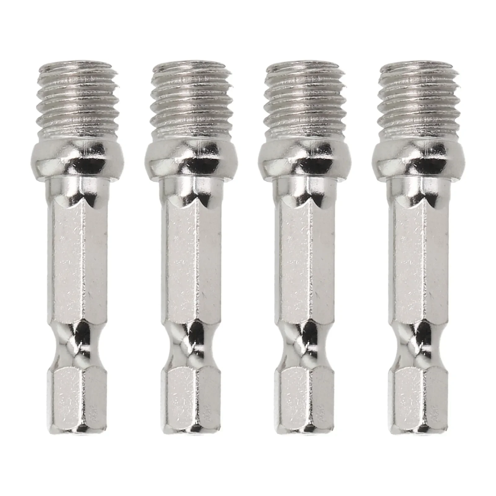 

Drill Chuck Connecting Rod 1/4 2pcs Connecting Rod Adapter Hexagon Metal Material Screwdriver 6mm Shank Diameter