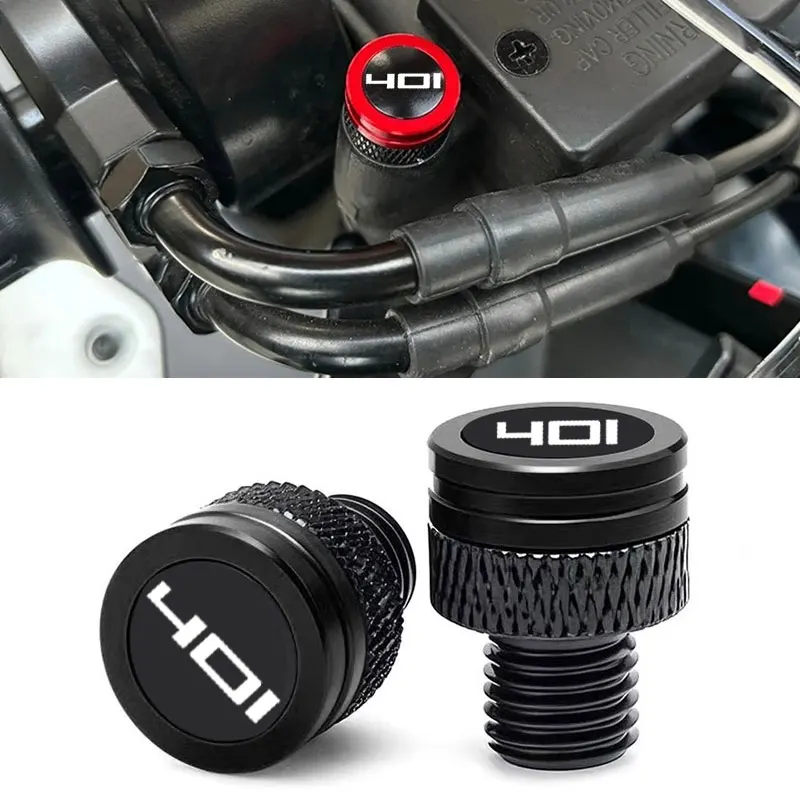 Motorcycle CNC Rearview Side Mirror Hole Cap Plug Accessories For Svartpilen Vitpilen 401 Husqvarna