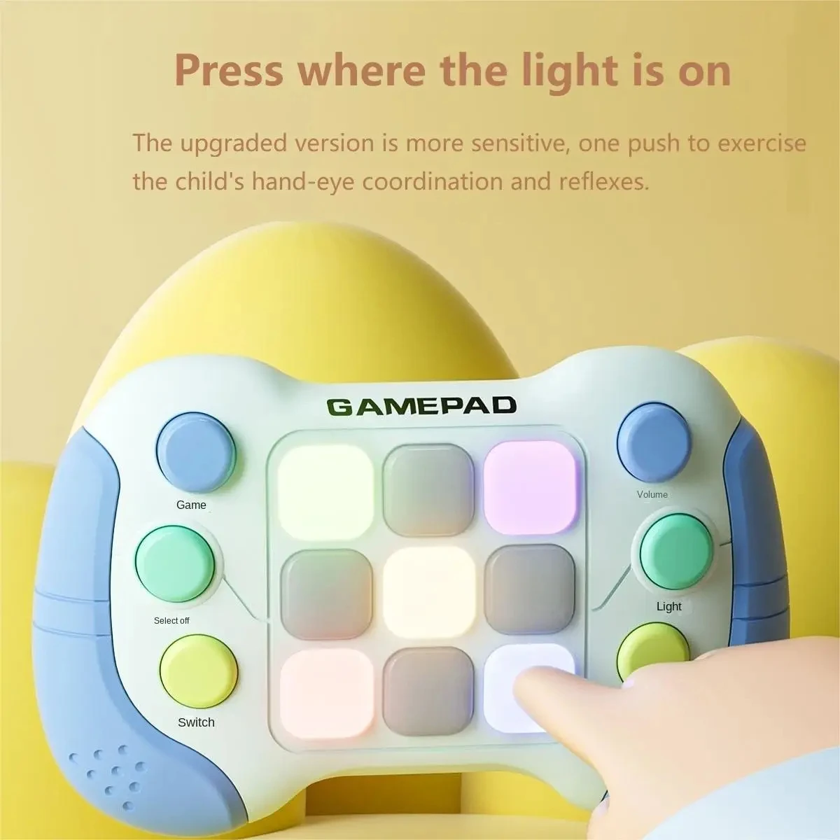 Fast Push Puzzle Game Machine Upgraded Pop Light Compression Resistance Remission Exhaustion Delight Game Machine Kids Adult Toy