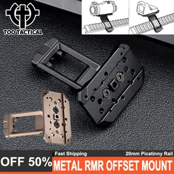 Tactical Metal SI45-Degree Optic Mount SI Strike RMR Offset Mounting Base T01T02 Red Dot Sight Bracket WADSN Hunting Accessories