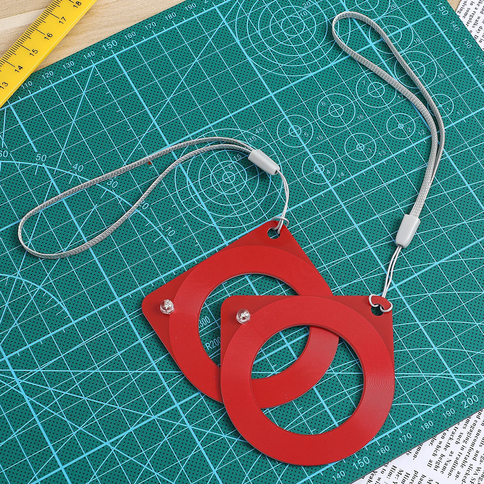 2개입 자동차 키 ECU 테스트 코일 고품질 ABS LED 차량 보안 시스템용 유도 장치