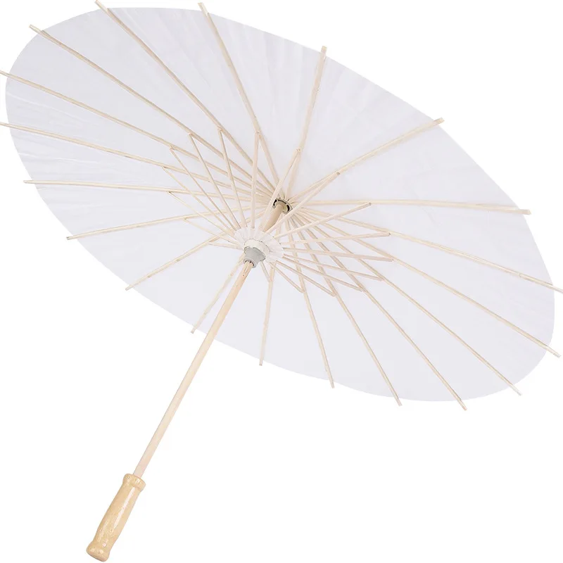 

Paper Parasol for Wedding Party, Bamboo Umbrellas, Favor for Bridal Shower, Centerpieces, Photo Props, 60 cm, 80cm, 20PCs