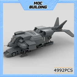 MOC Building Blocks UCS Military Series Army Ud-4l Aliens M577 Apc Armored Vehicle Set Toys DIY Assemble Bricks Xmas Gifts