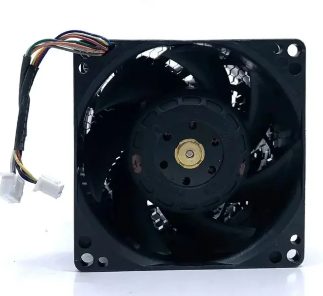 For DFPL0880B8U High-Speed ​​48V Automotive Booster Fan, 80mm x 80mm, 4.5A, Dual-Motor AVC Supercharger Fan