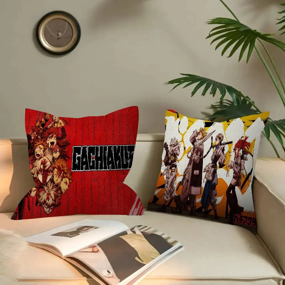 Japanese Anime G-Gachiakuta Personalized Pillow Cover Kids Bedroom Wild Party Decor Pillowcase kid Birthday shower Gift