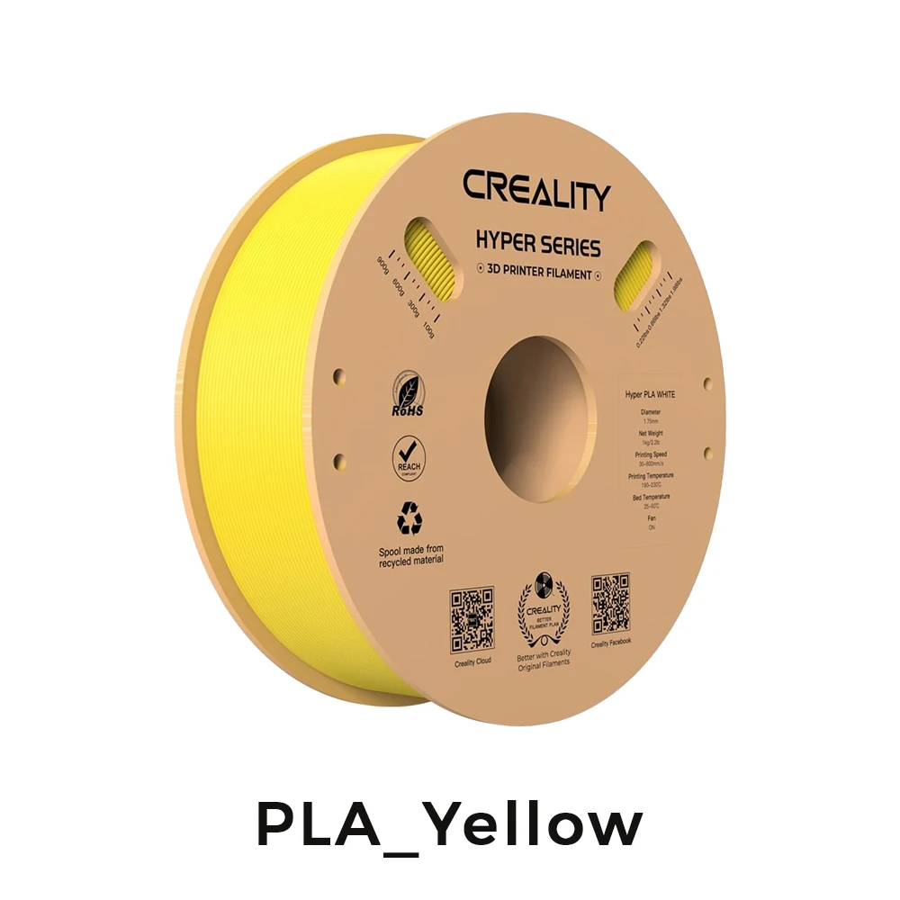 Creality Hyper Series PLA 3D-printfilament 1 kg 1,75 mm Hoge snelheid 3D-printmaterialen 10 kleuren beschikbaar