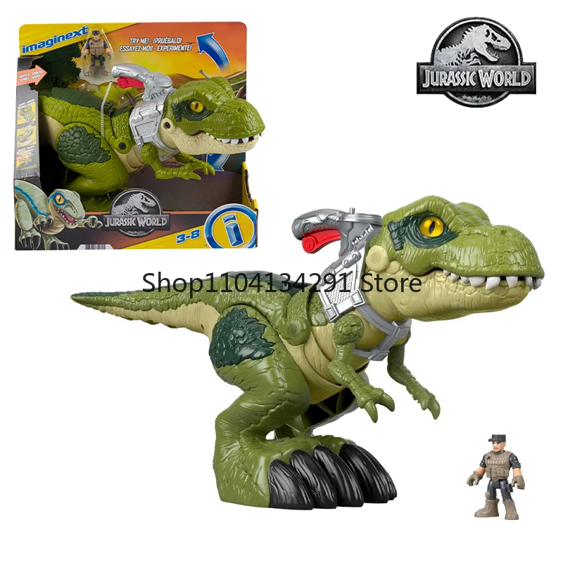 

Мир Юрского периода Mega Mouth T.Rex Chomping Toy Динозавр Тираннозавр Рекс Модель Фигурки Игрушки для мальчиков Подарки на день рождения