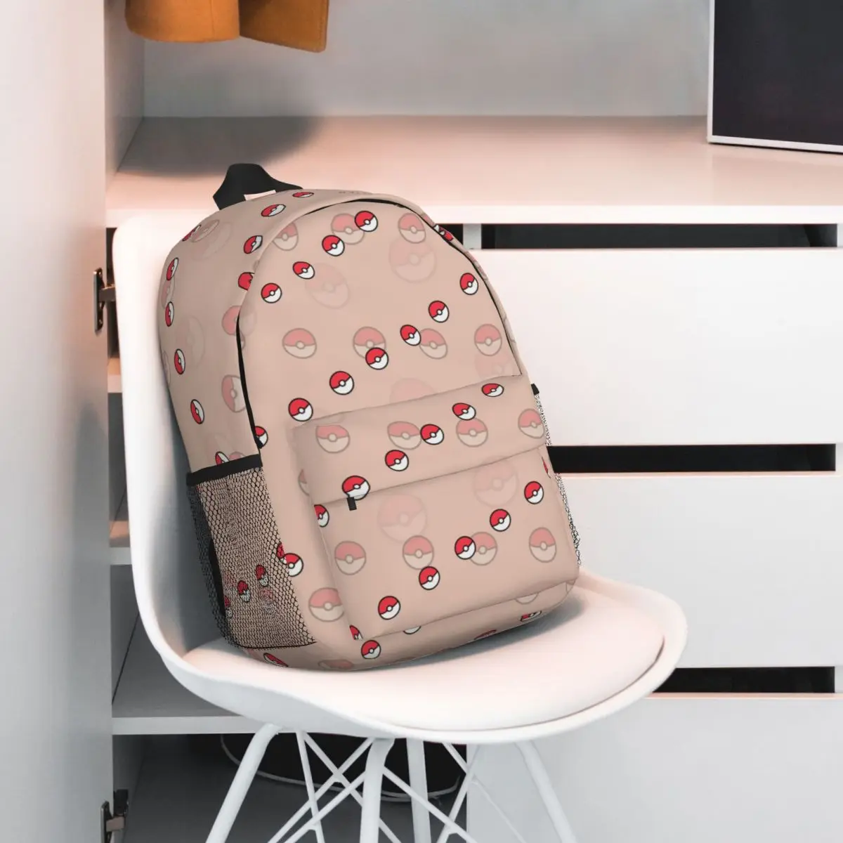 Pokemon Durable 15-Inch Backpack - Ergonomic Lightweight Design for Comfort and Convenience