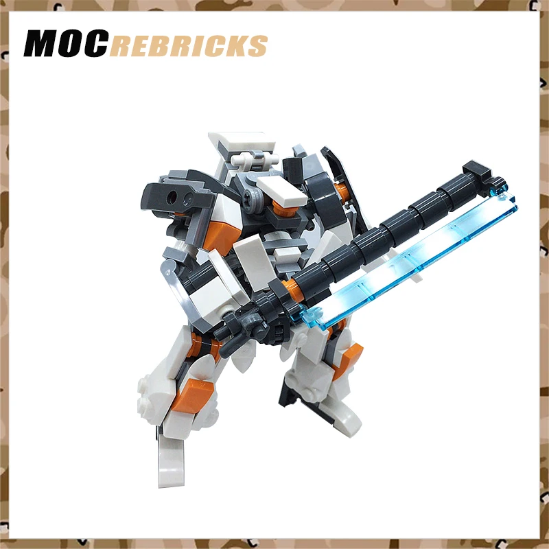 

Fantasy Robot Series Assemble Bricks MK-12 MOC Mecha Model DIY Building Block Children Educational Toys Birthday Gifts