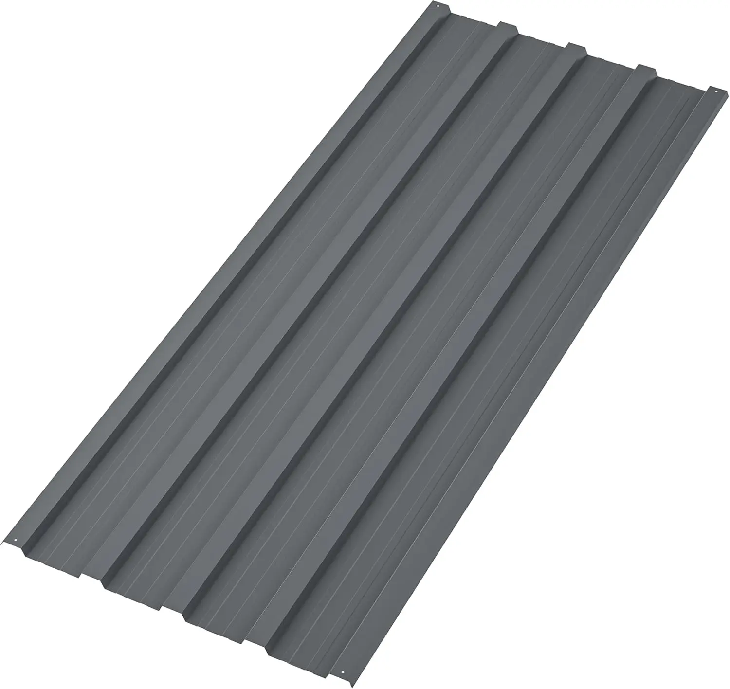 L42.52 ×W16.77 inch Galvanized Steel, Metal Corrugated Tin Roofing Panels