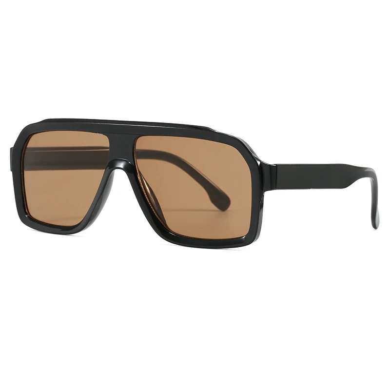 Wandern 1/6 stücke Übergroßen Quadratischen Anti Licht Gläser Frauen Männer Dicken Rahmen Marke Brillen Weibliche Mode Chic Polygon Schwarz Shades