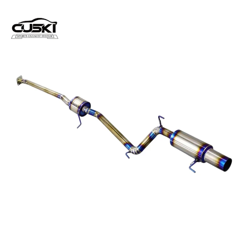 

Автомобильные фитинги для модификации выхлопных газов для Honda Acura TSX 2,0/2,4 2004-2008, высокопроизводительная интеллектуальная выхлопная система с клапаном