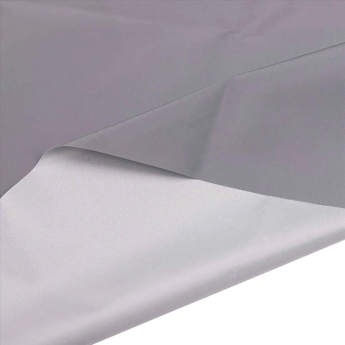 kuaishan 3X Silver Reflective Fabric Sew on Cloth Material Highlight Chemical Fiber 39.4Inch