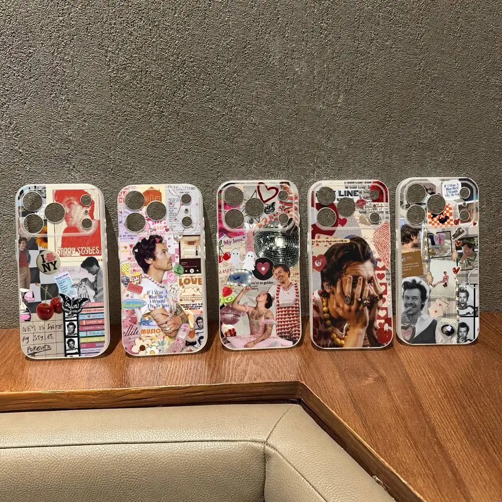 H-HaRRy Music Styles For Magsafe Case for iPhone 17 Air 16 15 14 Plus 13 12 11 Pro Max Magnetic Wireless Charging Cover