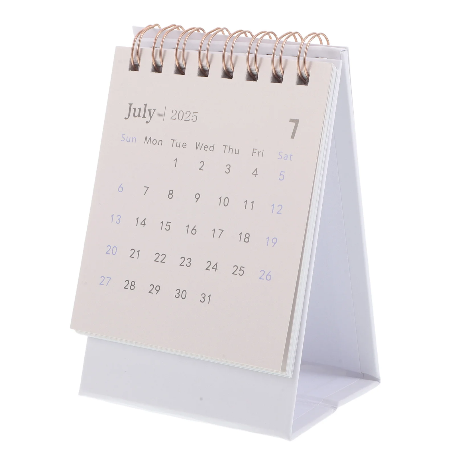 Mini Desk Calendar 2026 Standing Flip Small Tabletop Monthly Planner Daily Use Desktop Office Home Organizer Paper Calendar
