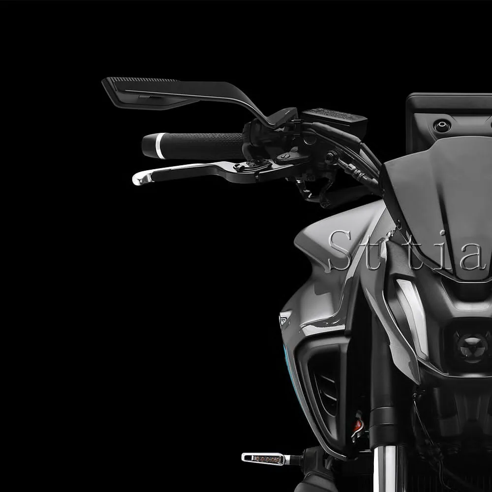 New 2025 Motorcycle Aluminum Rearview Mirror Fit For YAMAHA MT-03 MT-07 MT-09 MT-10 2013-2024 Wind Wing Rear View Mirrors