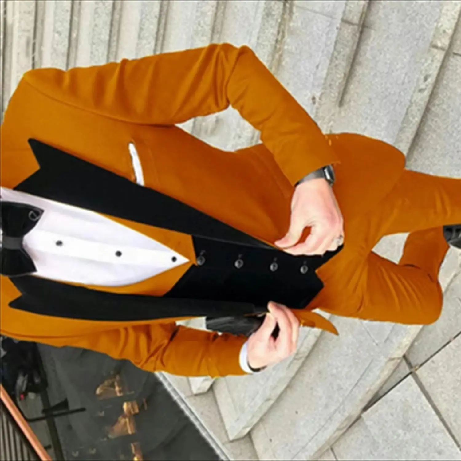 

Индивидуальные смокинги для жениха в утреннем стиле, мужские костюмы на одной пуговице, свадебный пиджак для шафера (куртка + брюки + жилет)