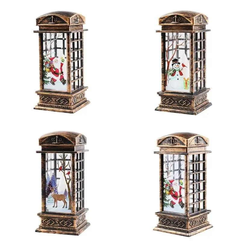 Christmas Lantern Lights Merry Christmas Home Tree Ornaments Gifts New Year 2023