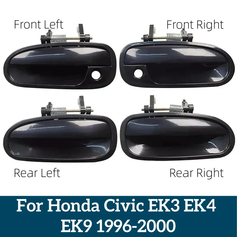 

Внешняя ручка двери автомобиля для Honda Civic EK3 EK4 EK9 1996-2000 72680-S04-003 72640-S04-003 72140-S04-003 72180-S04-003