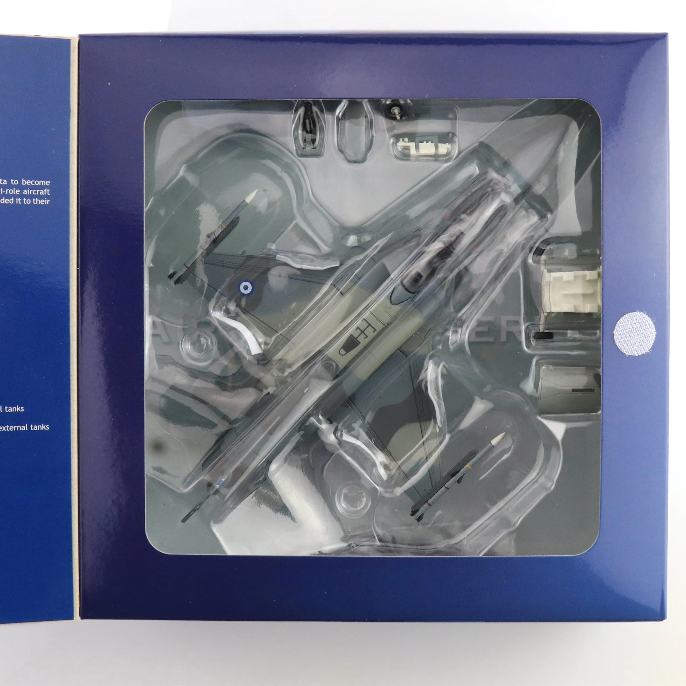 1/72 HA38023 F-16D fighter model Falcon 618 343 Hellenic Air Force (with 2 x AGM-88 misses) Alloy Collection Model