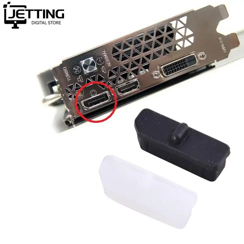 5pcs/ 10db Ajánló fedezze Gumi Borult Leporol kupak számára SATA interface/ DVI videó port/display Bal oldal Adapter anty Leporol fedezze kupak