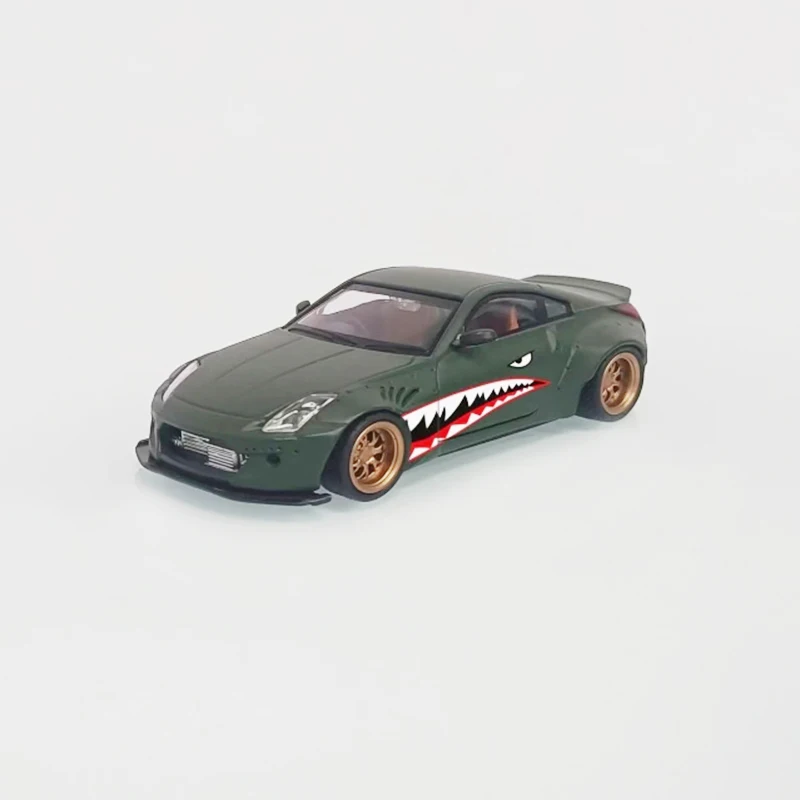 Solo 1/64 Scale 350Z Alloy Simulation Car Model Static Collection Decorated Holiday Gifts Toys Souvenir Gift
