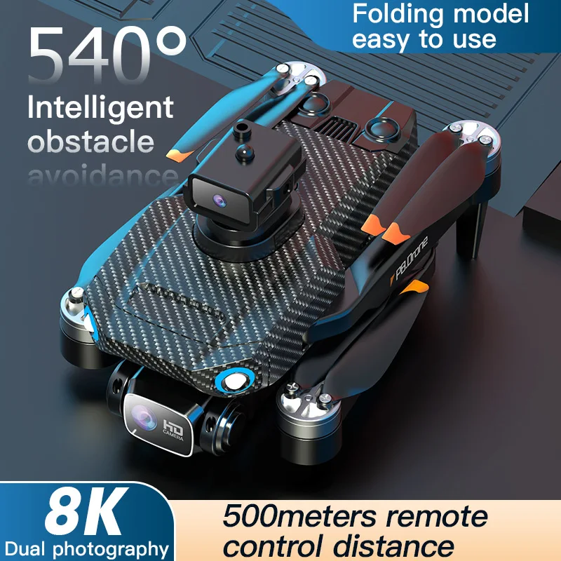 

Квадрокоптер Радиоуправляемый с широкоугольным бесщеточным Мотором и оптическим потоком