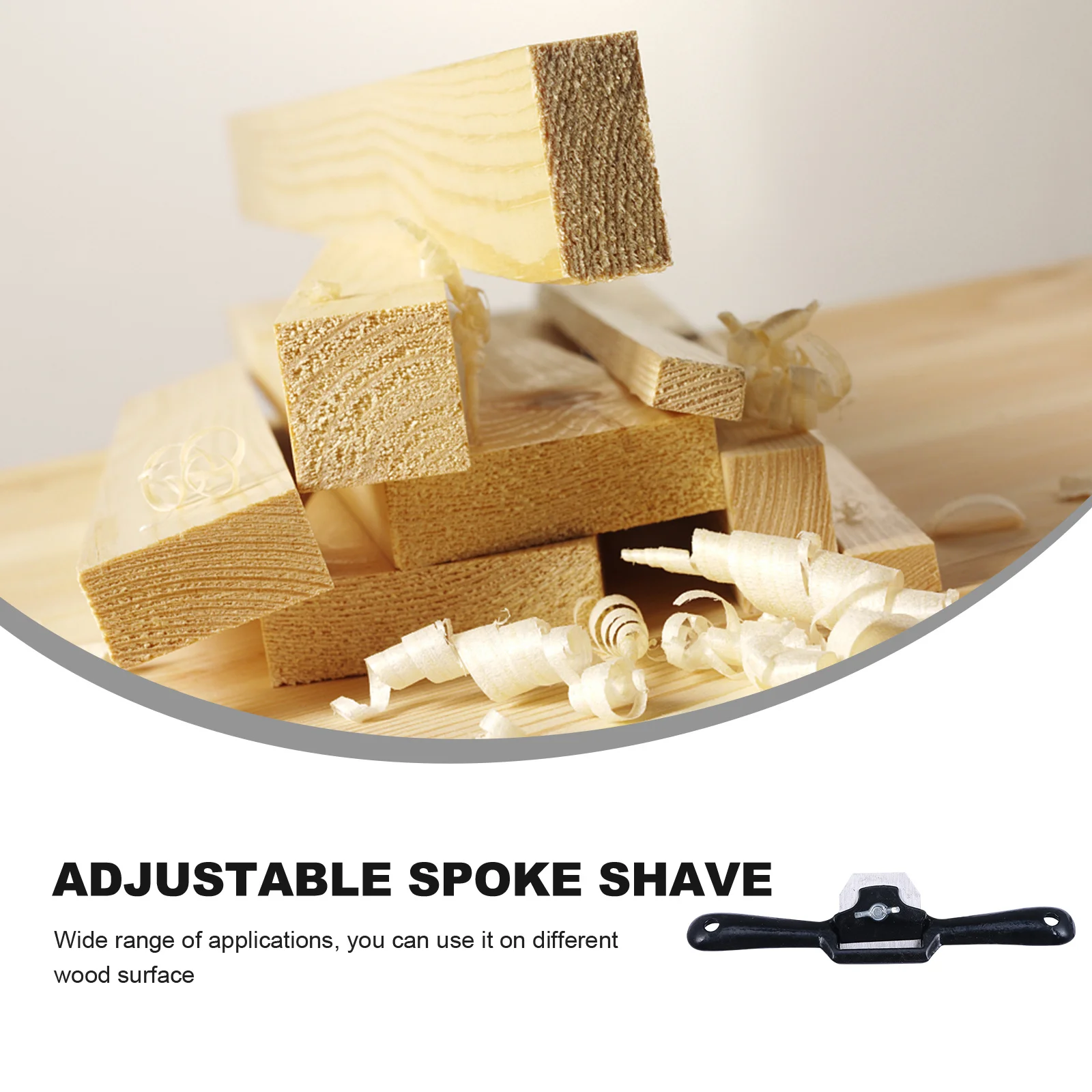 2 قطع قابل للتعديل المتحدث قاعدة مسطحة معدنية الخشب أداة العمل التخطيط التشذيب الطائرة المسمار المزدوج سمك قابل للتعديل #3