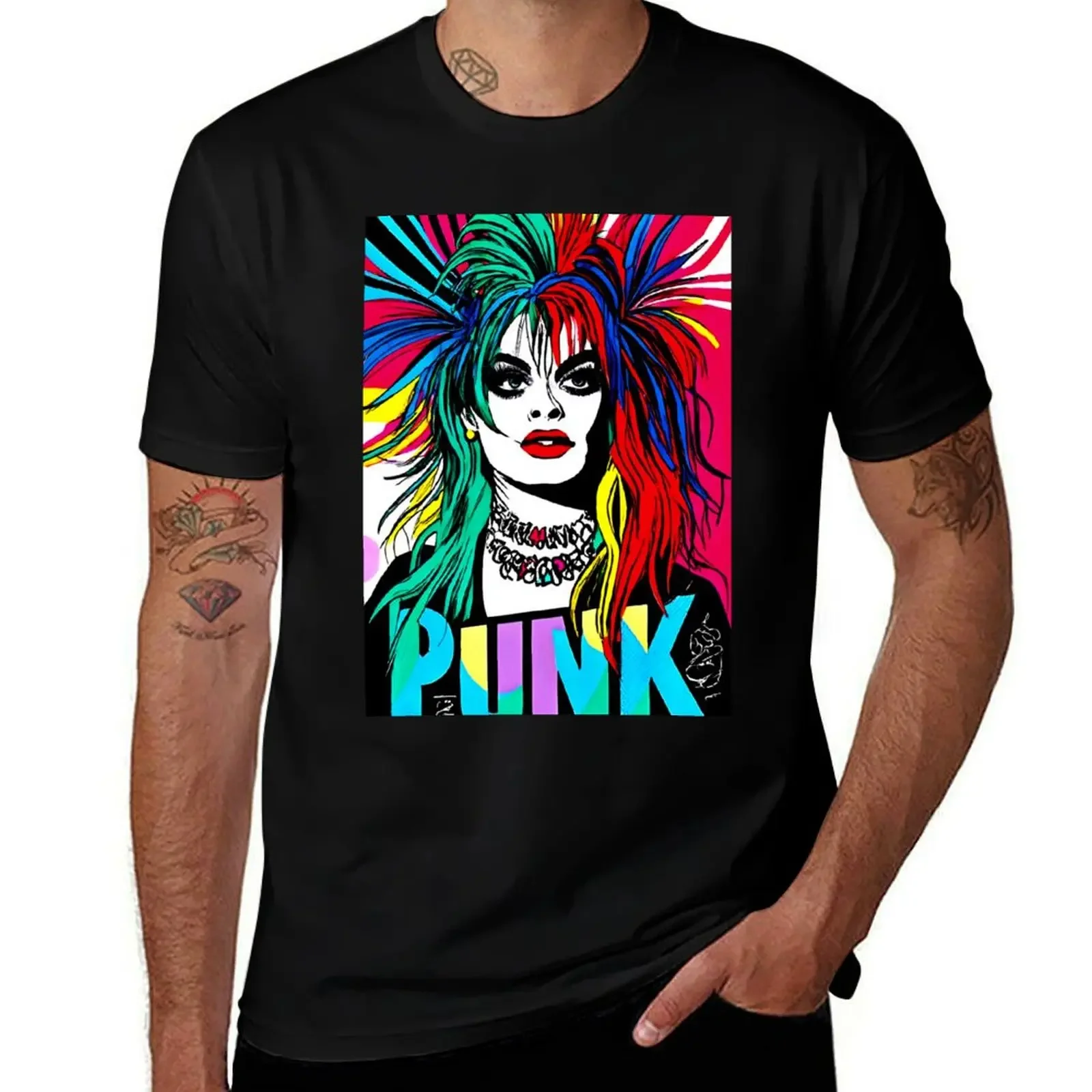 Punk Nina - The Godmother of German Punk T-Shirt blacks custom shirt mens t shirts pack