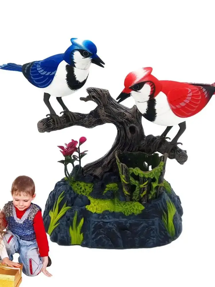 1 exquisite simulated statue bird decorationsmall bird decorationcreative decoration with vivid small bird statue home desktop