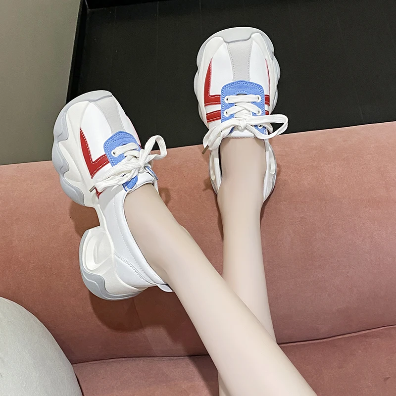 Buty damskie New Off White Damskie trampki Wiosna Jesień Casual Sport Tenis Bieganie w promocji Deskorolka Obuwie z okrągłymi noskami