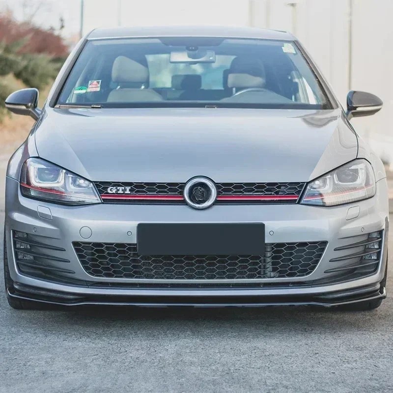 لفولكس واجن جولف 7 MK7.5 GTI R Rline 2012-2019 ماكستون ستايل سيارة الجبهة حافة مصد السيارة المفسد الفاصل حامي غطاء الجسم أطقم
