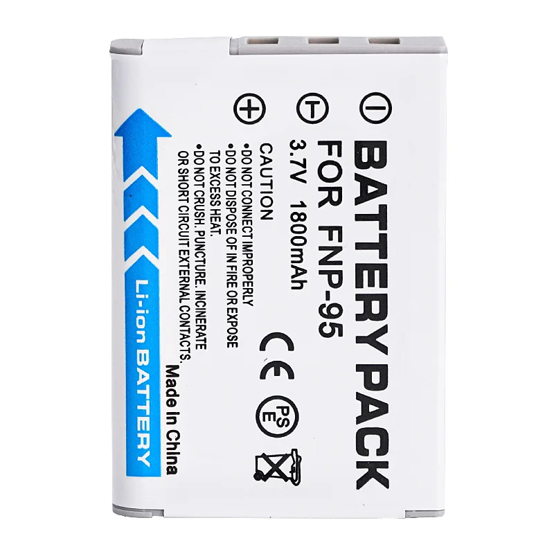 1800mAh FNP-95 بطارية قابلة للشحن لفوجي XF10 X100S X100T X70 X30 X-S1 F30 X100 طويلة الأمد الطاقة شحن سريع #2